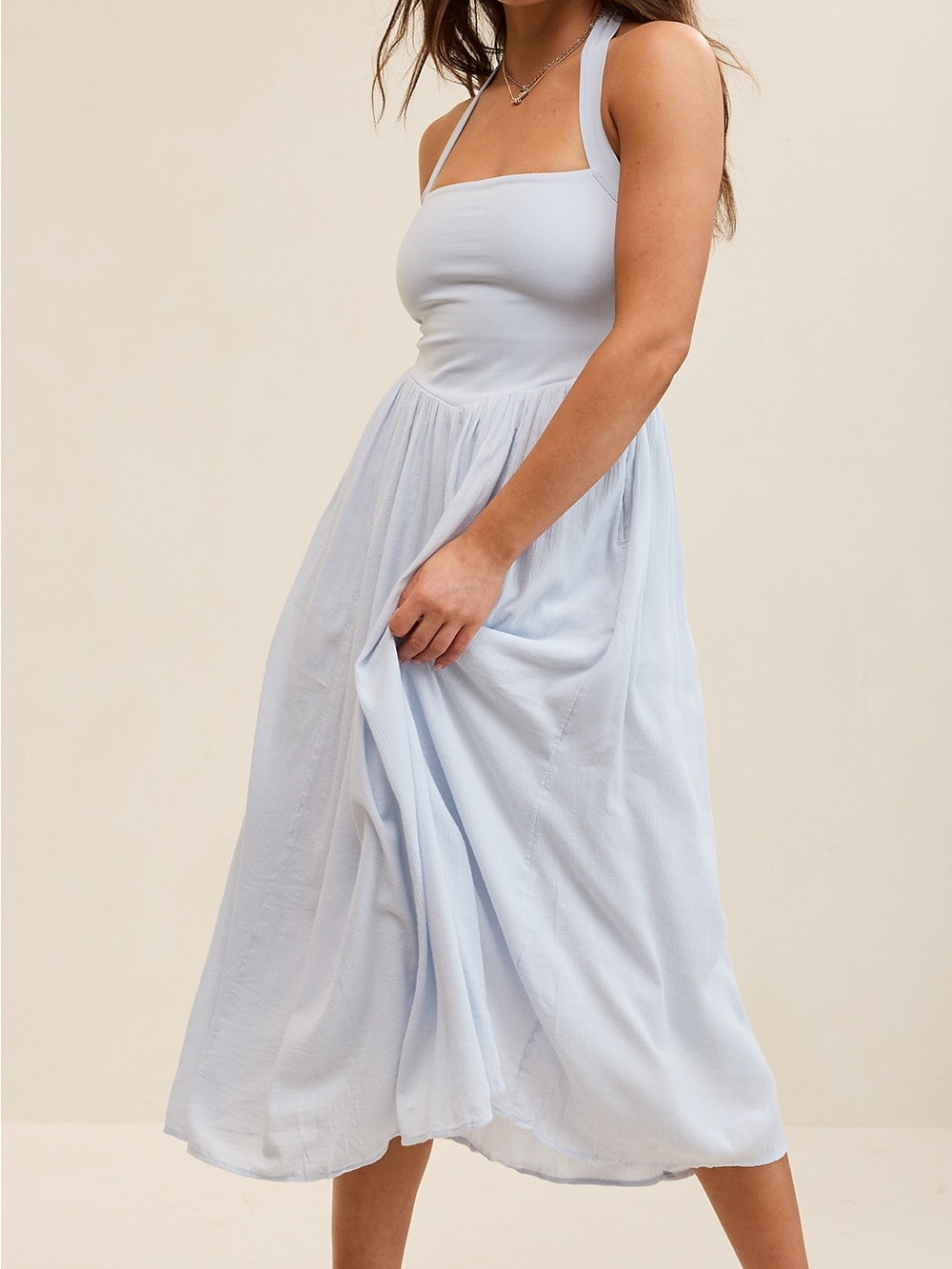 Aerie at the barre halter dress